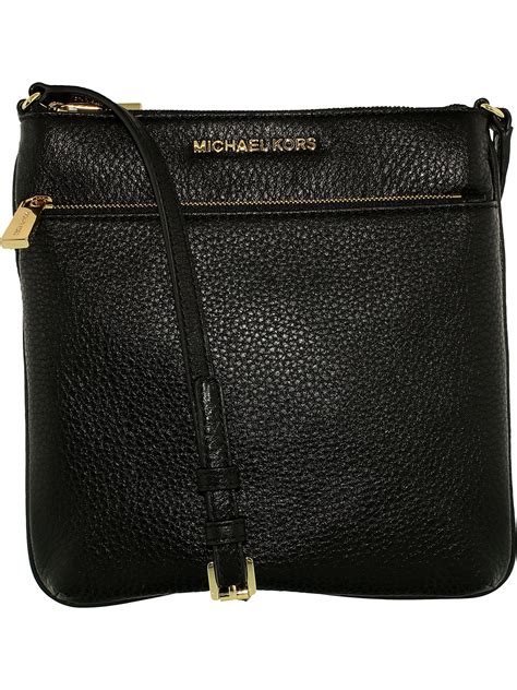 black crossbody bag michael kors|michael kors black hand bag.